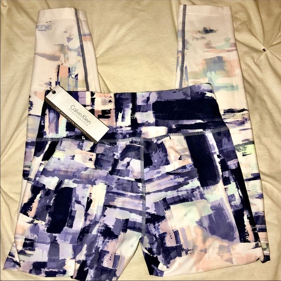 💜Calvin Klein Geo-Print Leggings💜 - Picture 3 of 4